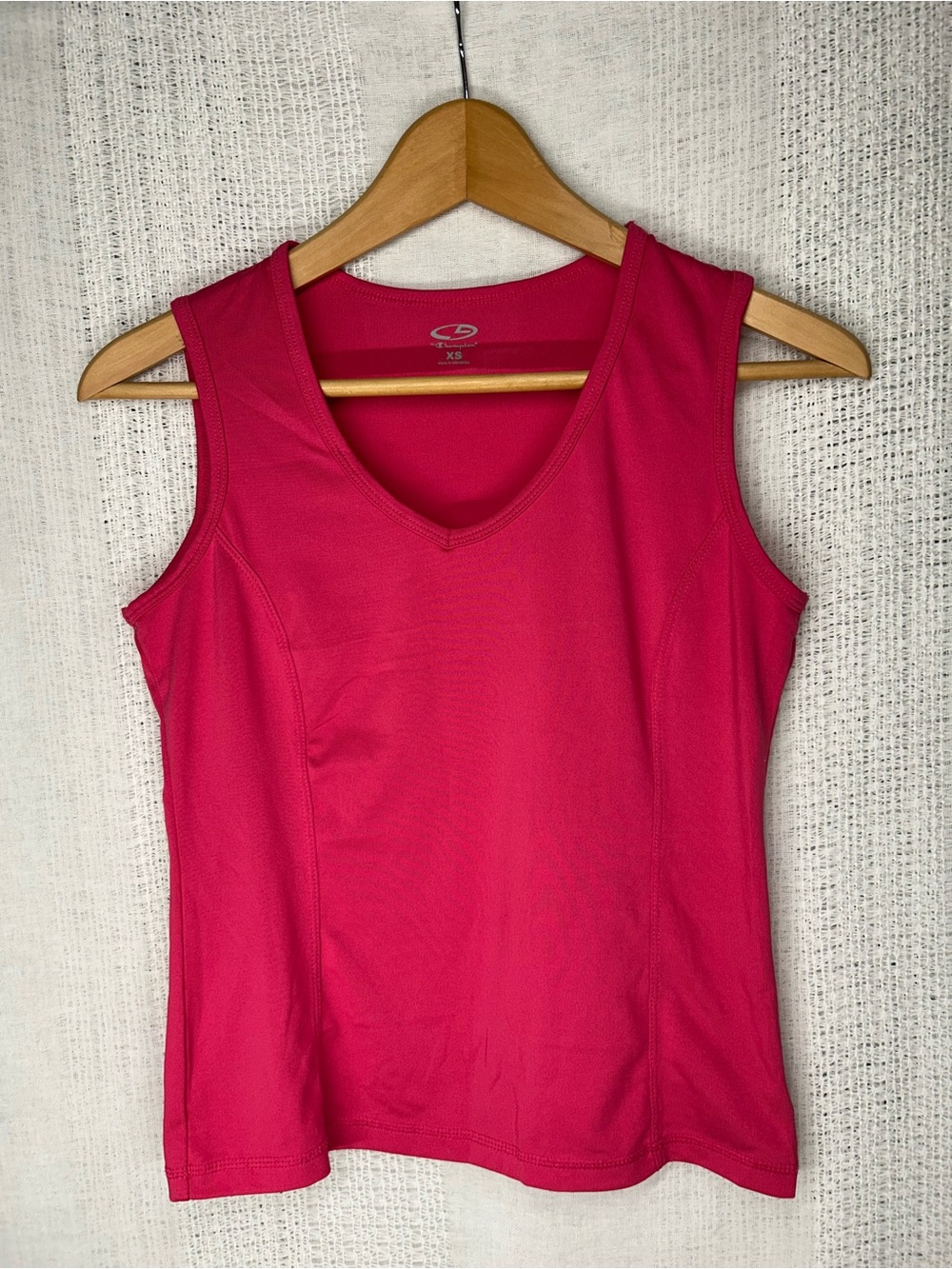 Champion Women’s Hot Pink V-Neck Performance Tank